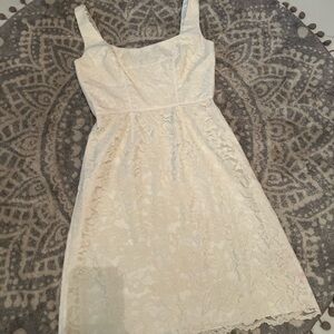 Jill Stuart Cream Lace Dress